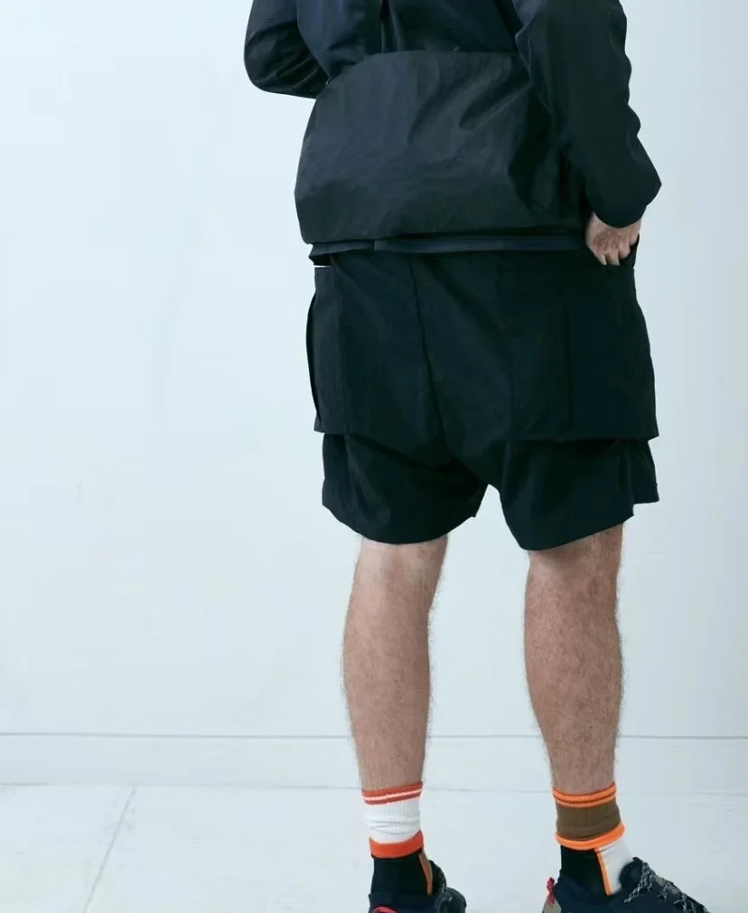 COMFY Outdoor City Functionality CMF Summer Relaxed Casual Men's and Women's Multi Pocket Men Capris Shorts