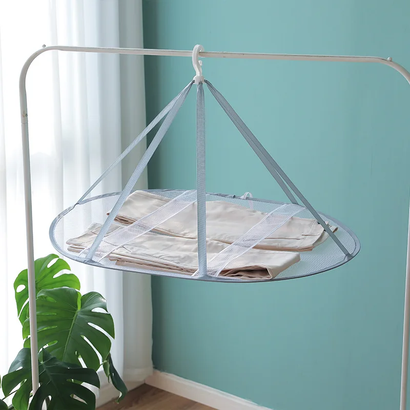 Clothes Drying Basket Drying Net Clothes Tile Net Bag Household Drying Socks Sweater Drying Rack #2443 3