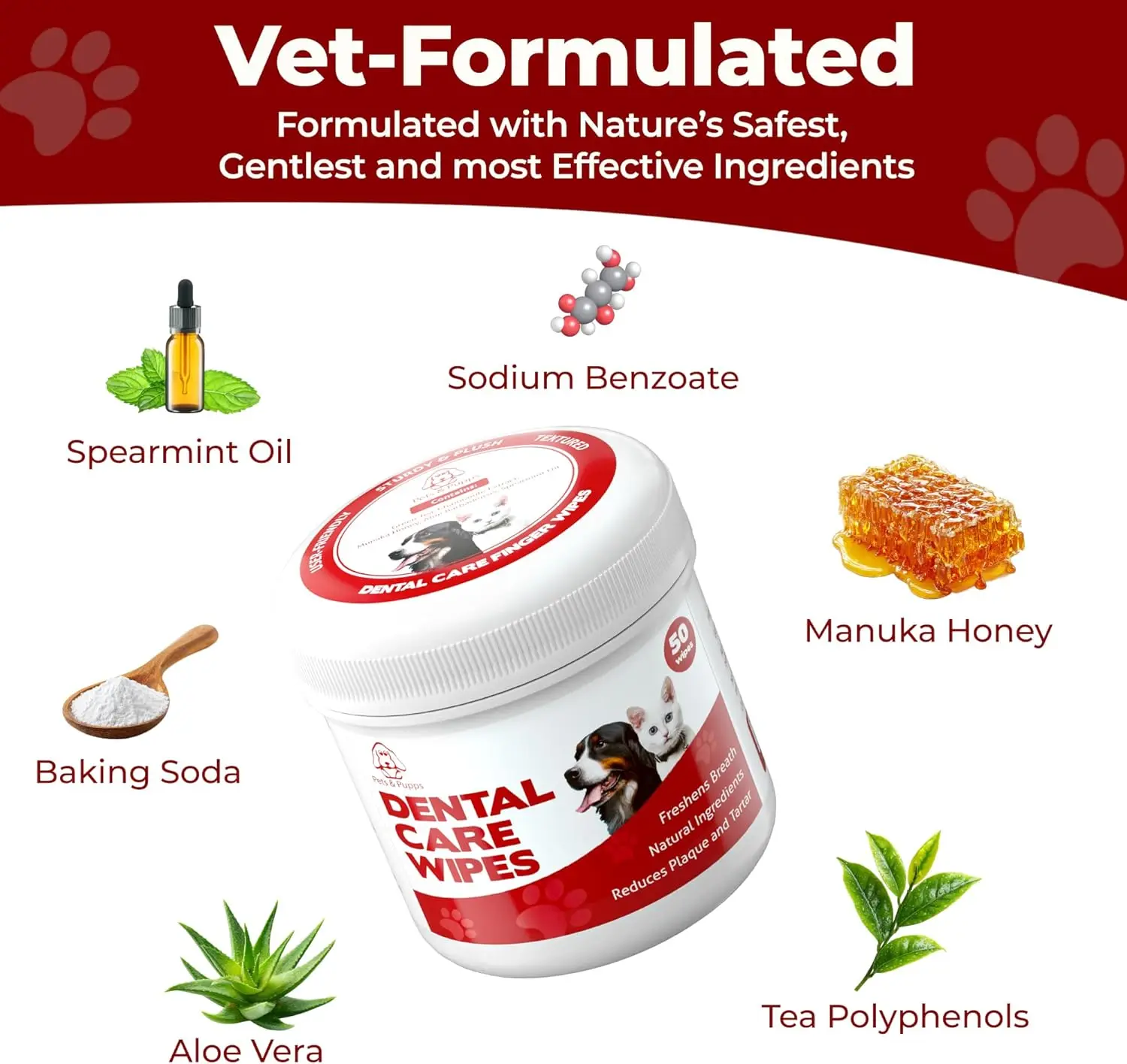 Pet Dental Cleaning Wipes 3