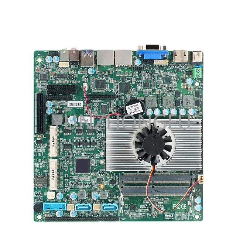 

I5-7200U I7-7500U два сетевых порта 4K дисплей Itx все-в-одном терминалы самообслуживания материнская плата промышленного управления