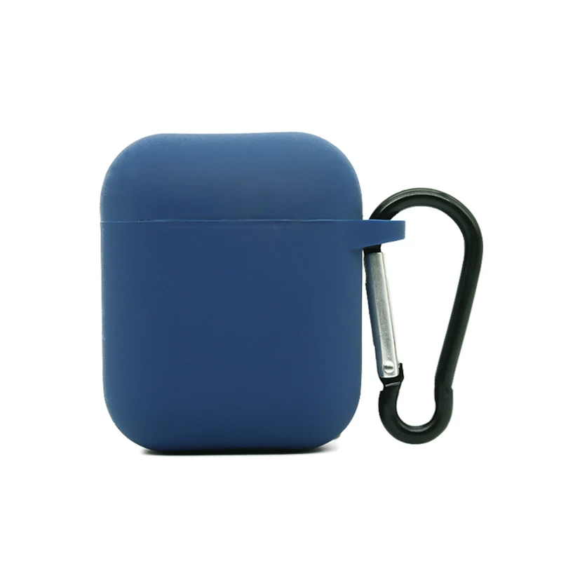 원산지 소프트 실리콘 Apple Airpods 1/2 보호 케이스 Bluetooth 무선 이어폰 커버 Apple air pods 2 충전 박스 케이스