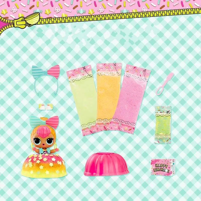 Surprise Doll Cake Doll Series Blind Box Removable Ball Girl Toy DIY Princess Birthday Gift