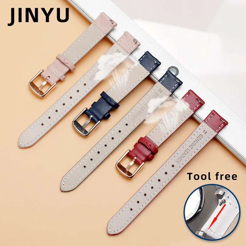 Premium Cowhide Leather Watch Band - Multi-Size Options
