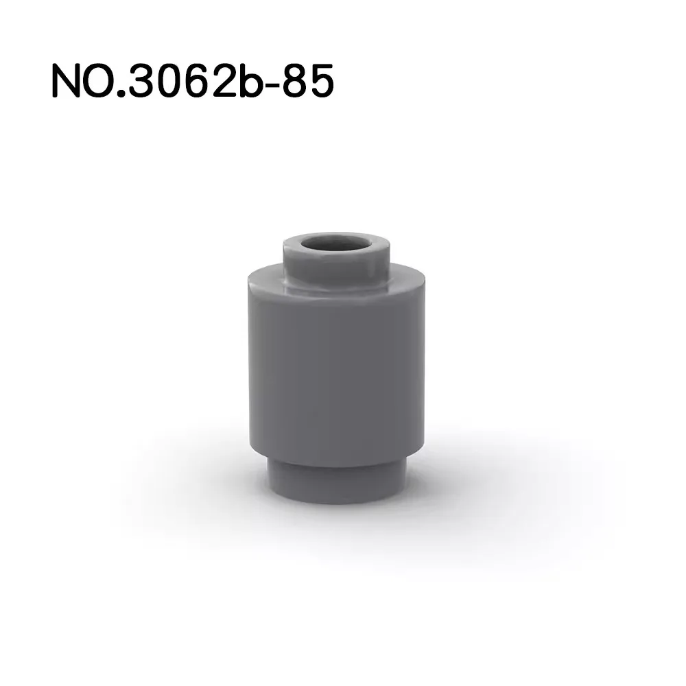 20 Stück MOC Teile 3062 Ziegel rund 1 x 1 offener Bolzen kompatible Steine DIY Assmble Bausteine Partikel Kind Gehirn Spielzeug Geschenk – Detail 1