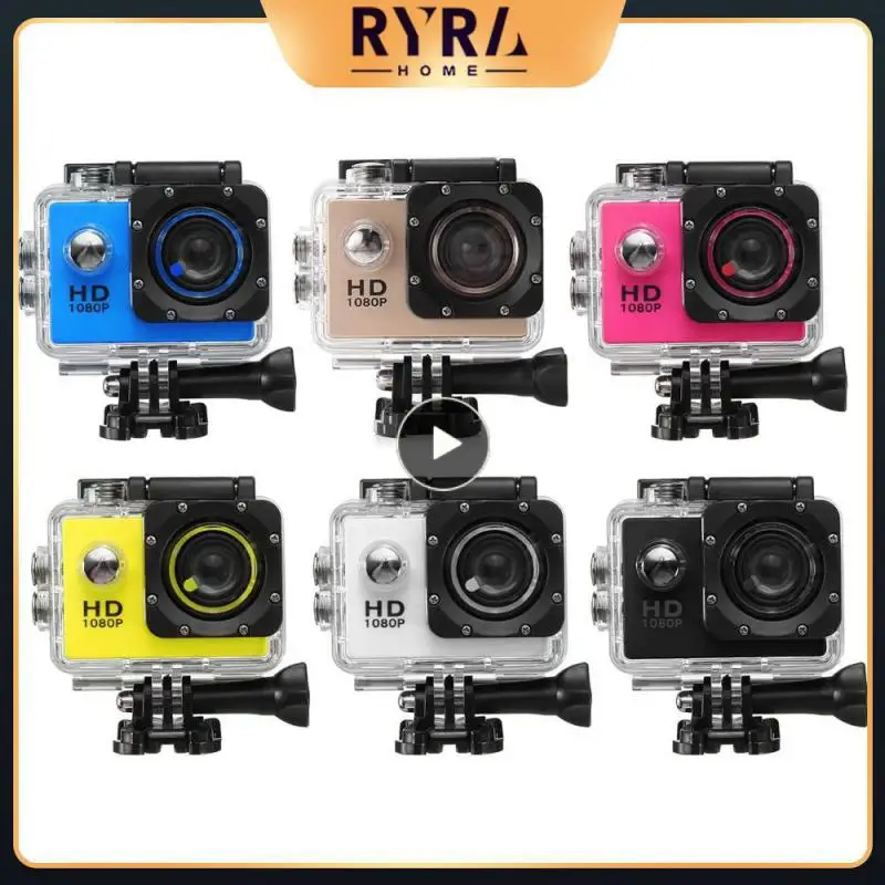 Fotocamera Impermeabile 1080P 32Gb Sport Outdoor Diving Camcorder Camera Mini Dv Videocamera 12Mp Sj4000 Per
