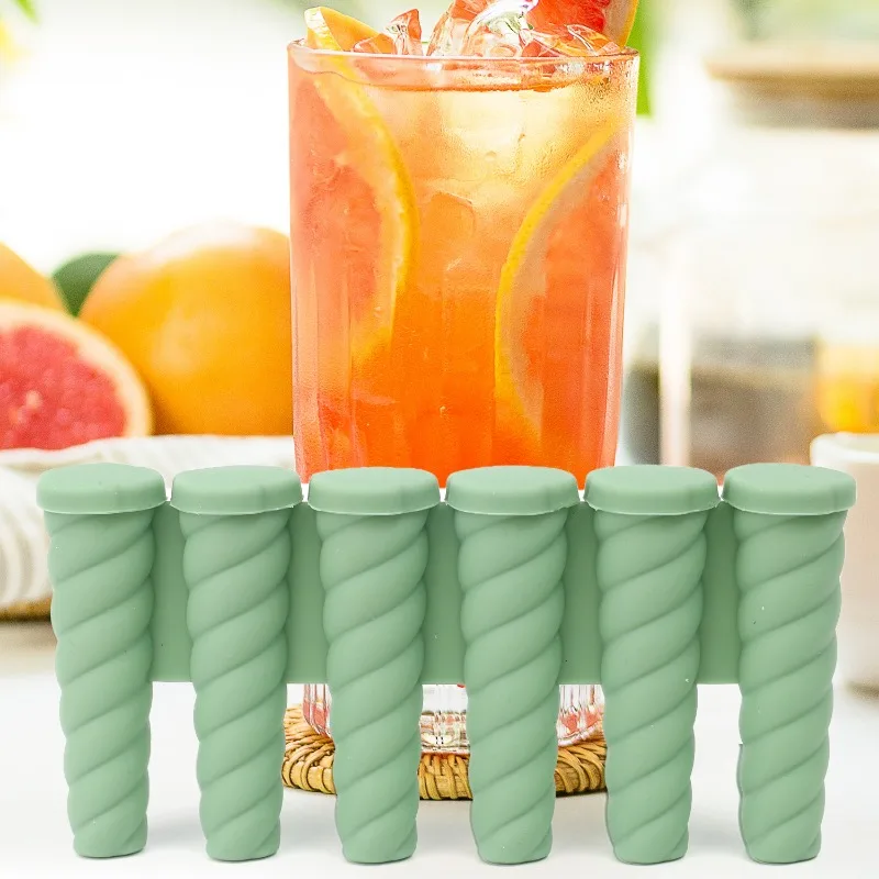 Summer Silicone Ice Cube Mold Reusable Food Grade Whiskey Ice Cubes Mould Creative Freezer Refrigerator Maker Kitchen Tools