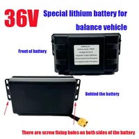 Batterie Rechargeable au Lithium haute capacité 36V 13800mAh 10s2p, véritable pour Scooter électrique auto-équilibré, monocycle HoverBoard 4