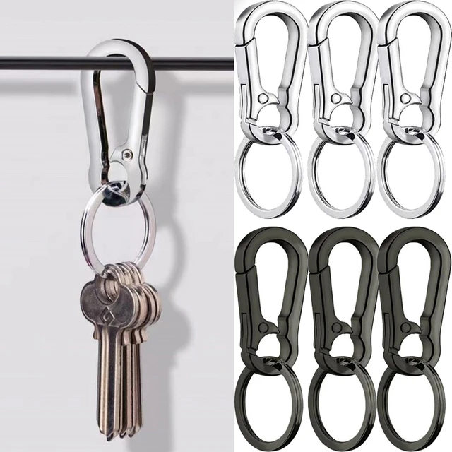 3Pcs carabiner lanyard tool Keys Car Key Cord Lanyard With Carabiner Tool