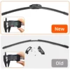 3PCS Car Wiper for HONDA Odyssey 2009-2017 Front Rear Windshield Four Seasons durable Accessories 2009 2010 2011 2017 2