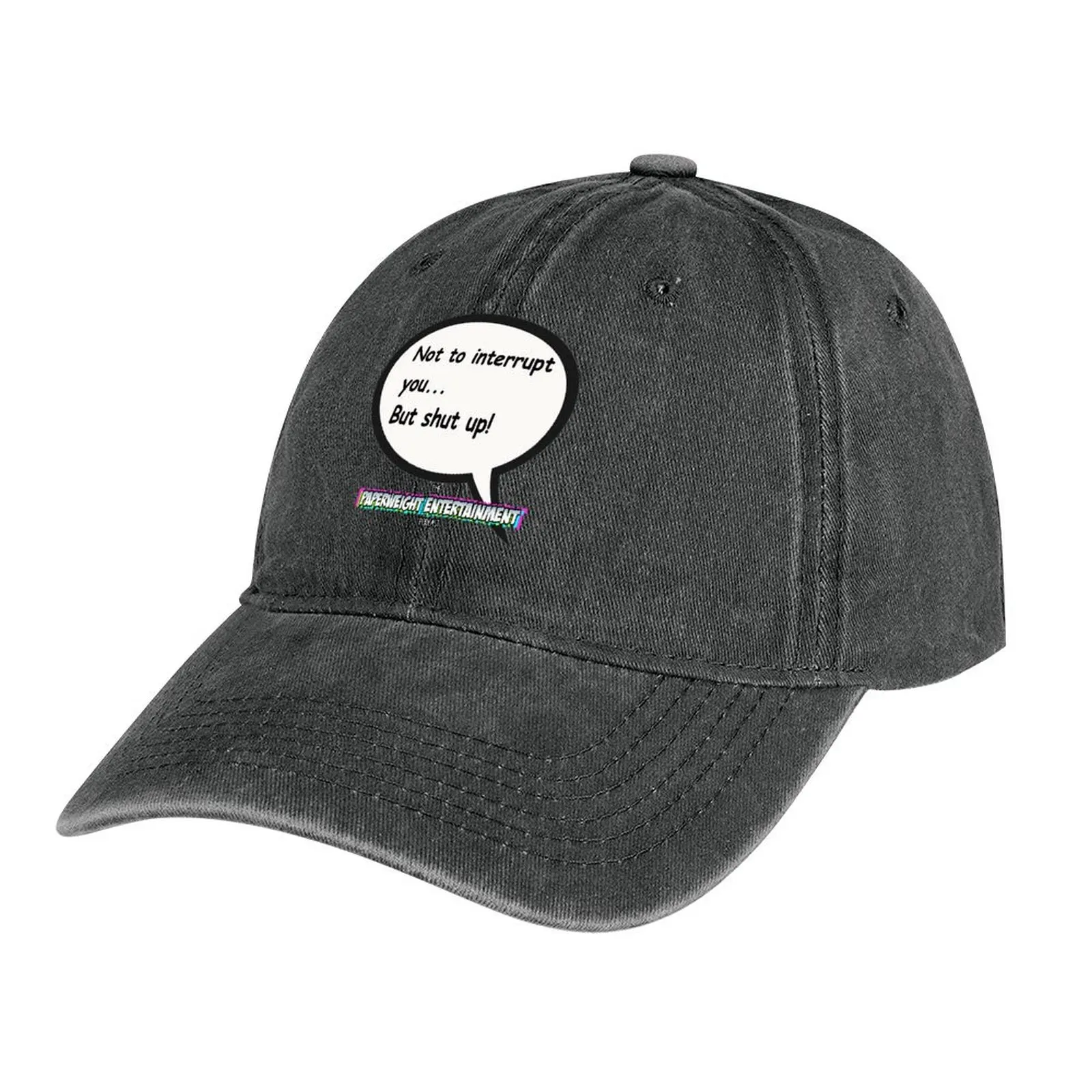 

Not to Interrupt... Cowboy Hat Uv Protection Solar Hat hard hat Rugby Military Cap Man Women's Hats Men's
