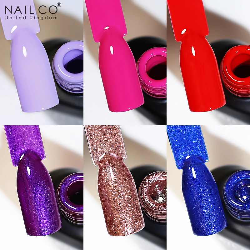 NAILCO 283 Colors All Gel Nail Polish Top Base Vernis Semi Permanent UV Gel Varnish For Nails Art Gel Varnish Hybrid Manicure 2