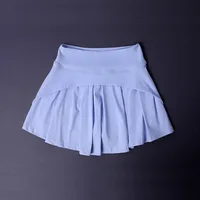 Women's High Waist Flared Skirt - Quick-Dry Pleated Tennis Yoga Skirt for Gym, Slimming Sportswear - Image 4