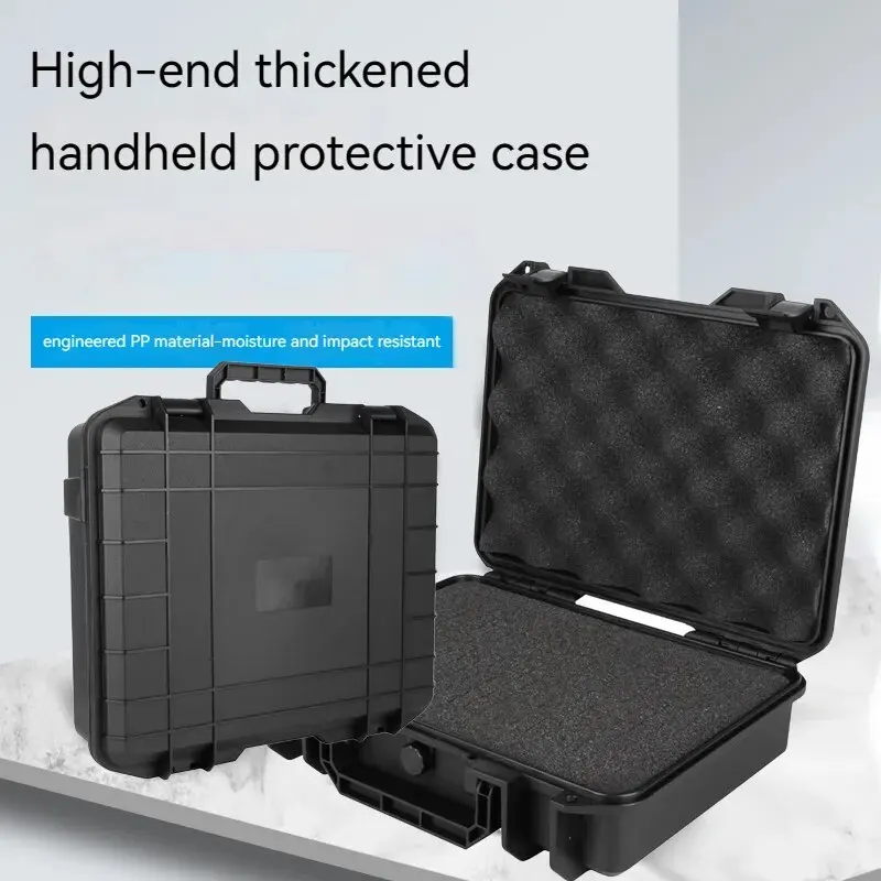 Portable Precision Instrument Safety Protection Box, Thickened Pp Material/includes Universal Cotton Multi-functional Tool Box