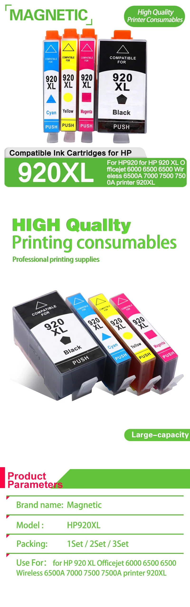 para impressora hp 920 xl, officejet 6000,