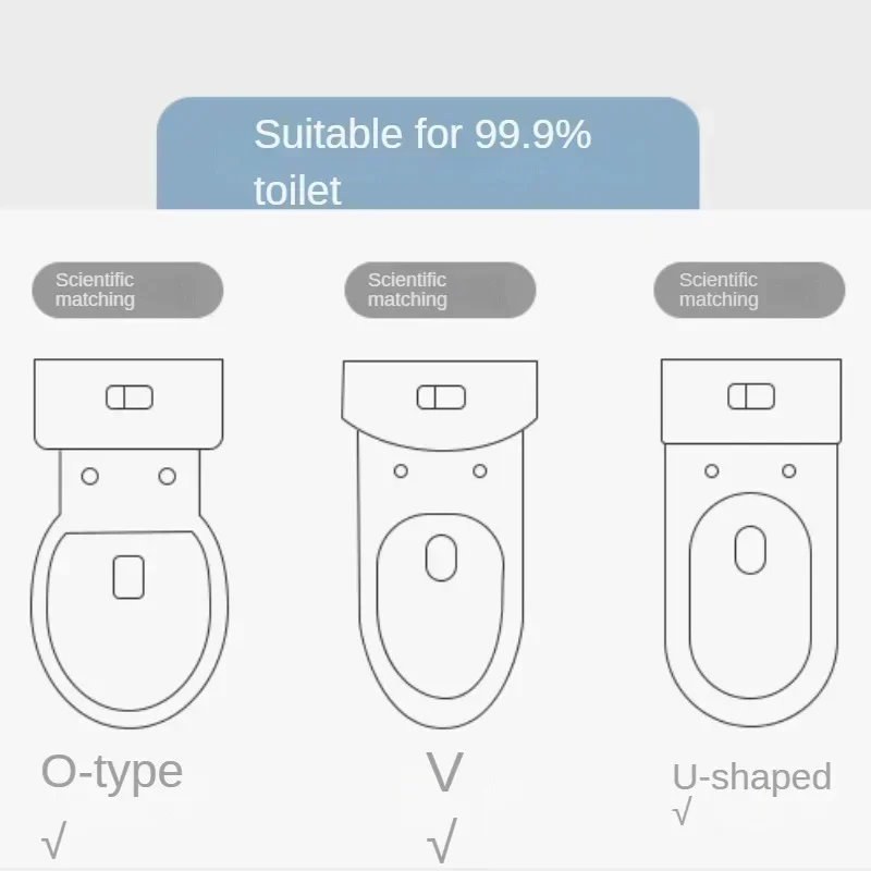 Winter Warm Toilet Seat Cover Mat Bathroom Toilet Pad Cushion with Handle Thicker Soft Washable Closestool Warmer Accessories 6