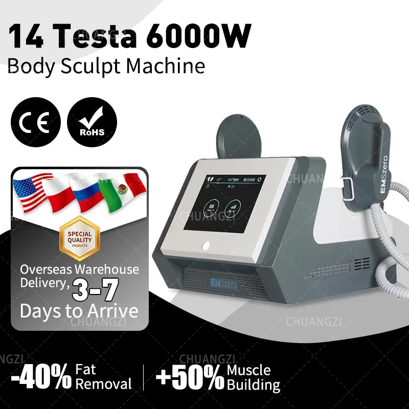 

EMSzero Sculpt Machine DLS-EMSlim Portable HI-EMT Electromagnetic Fat Removal Slimming EMS Muscle Stimulation Body Weight Lose