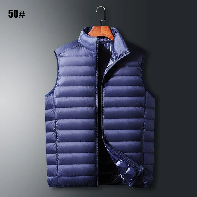 90% White Duck Down Waistcoat Quality Inspection