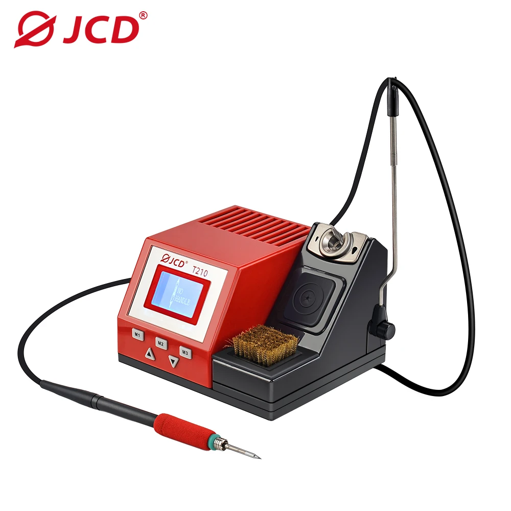 JCD SMD Soldering Station 85W LCD Digital Display Adjustable temperature soldering iron Welding Rework Station Repair Tools T210