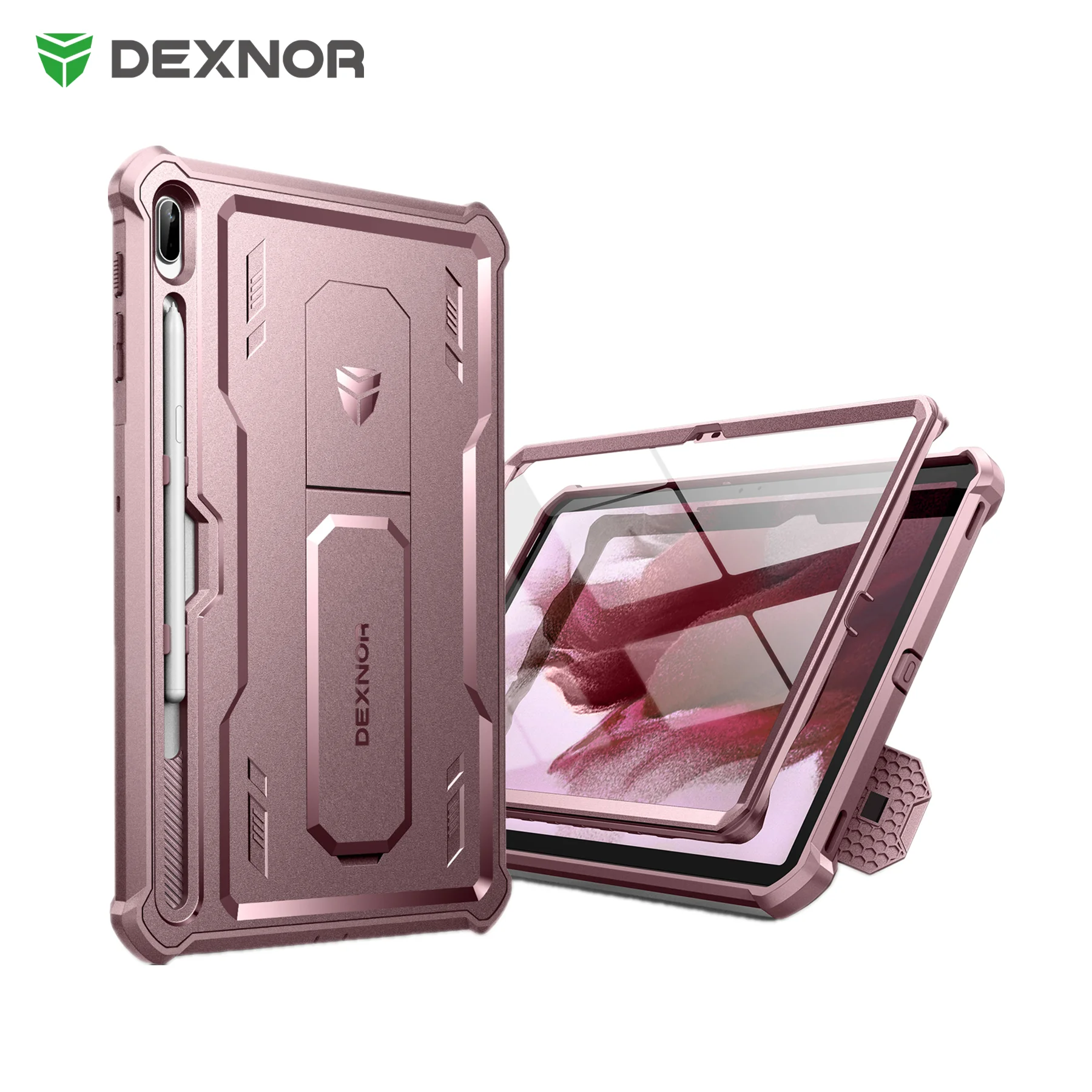 Heavy Duty Shockproof Full Body Capa Protetora para Ipad Case Kickstand com Pen Holder 10.2 in 9ª Geração 8ª e 7ª Geração