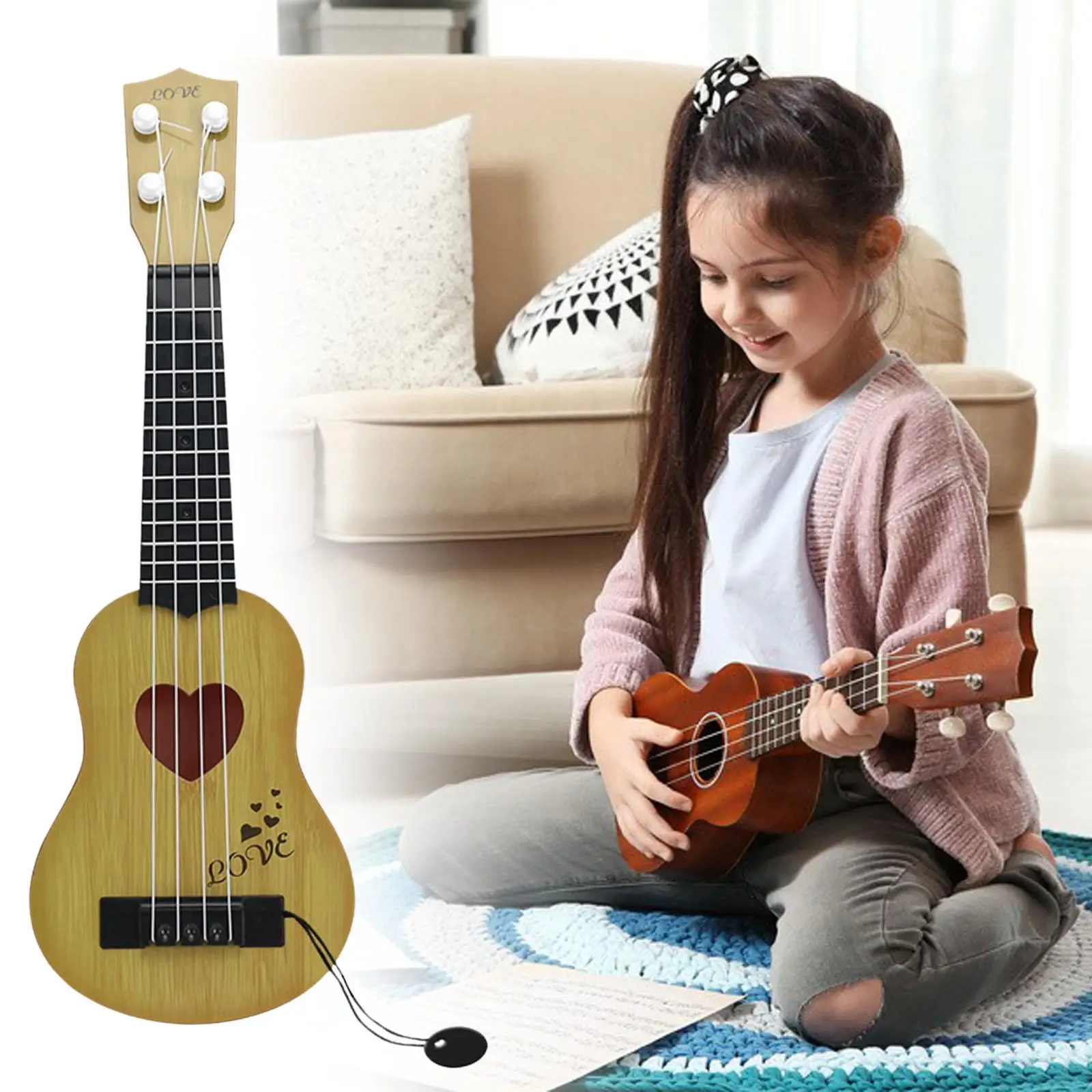 Ukulele pour enfants, Instrument de musique classique, jouet pour enfants
