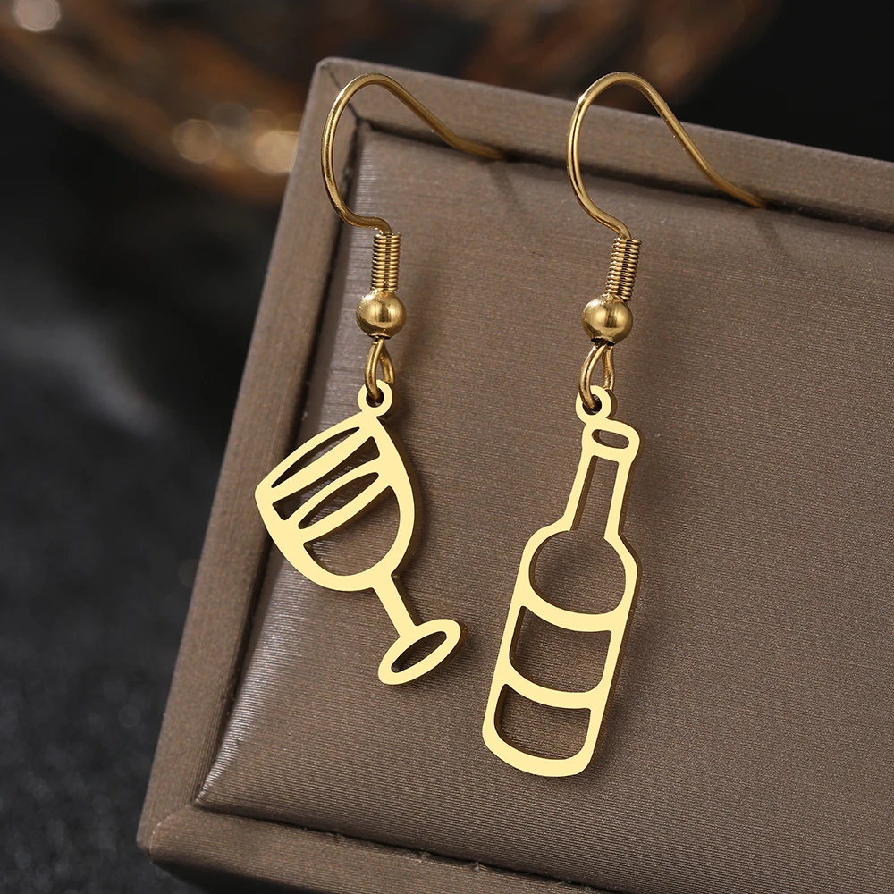 Wine Bottle Earrings