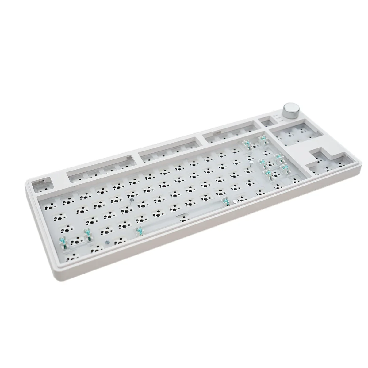 

Mathew Tech MK86 Kit/Barebone TKL RGB 3 Mode Mechanical Keyboard PC/Polycarbonate Plate Gasket Structure Hot Swappable Wireless