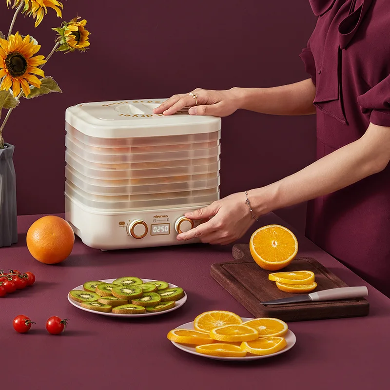 

Food Dehydrator Fruit Dryer 5 Layer Small Smart Meat Fruit Vegetable Drying Machine Timing Temperature Control Pet Snack Machine