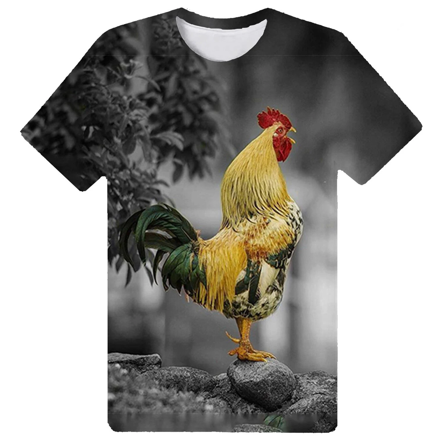 Summer Short Sleeve 3D Print T Shirts for Men and Women