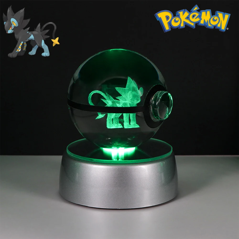 Pokemon Dialga Ninetales Lucario Lamp Model Toy Butterfree Lugia