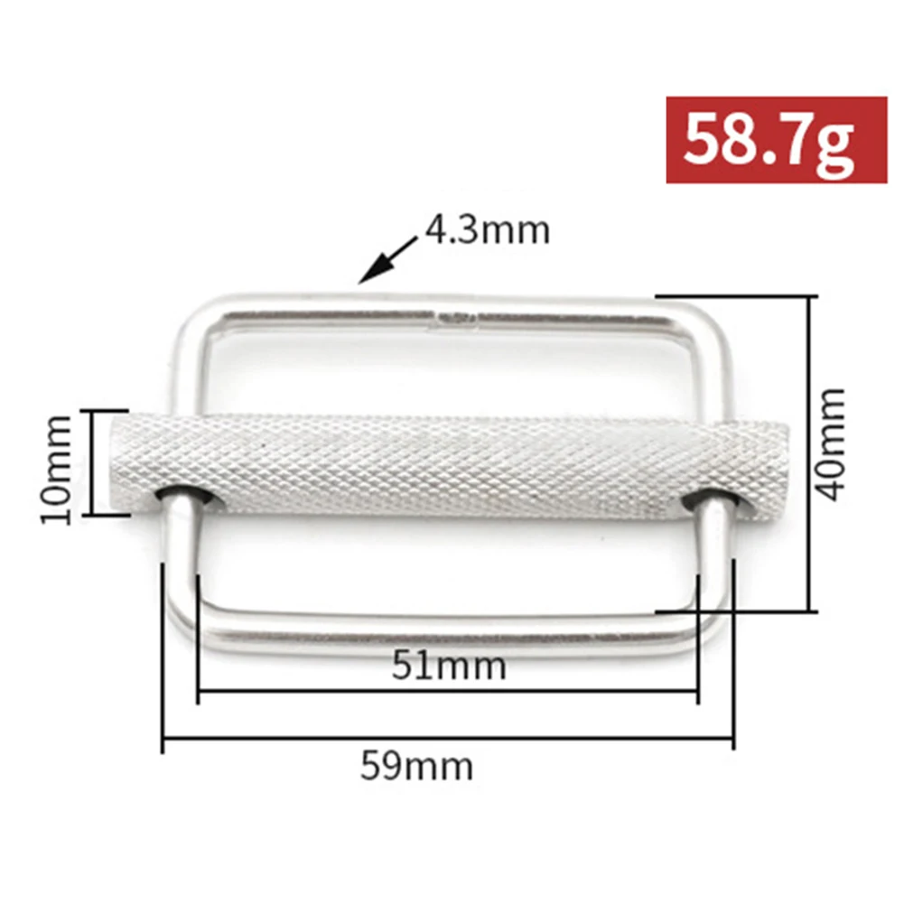 

High Quality Scuba Diving Weight Belt Slide Keeper with Stainless Steel Ring Suitable for Industrial and Farm Applications