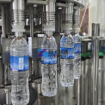 500ML 12000BPH Macchina di rifornimento di acqua completamente automatica 3 in 1 Linea di produzione di macchine di rifornimento per imbottigliamento di acqua potabile pura