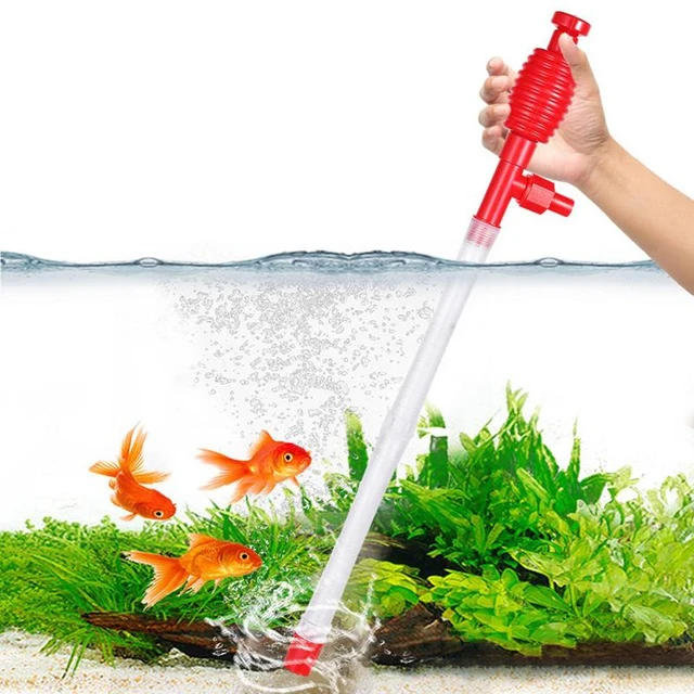 Fish Tank Vacuum Gravel Cleaner Adjustable Sand Cleaner Fish Tank