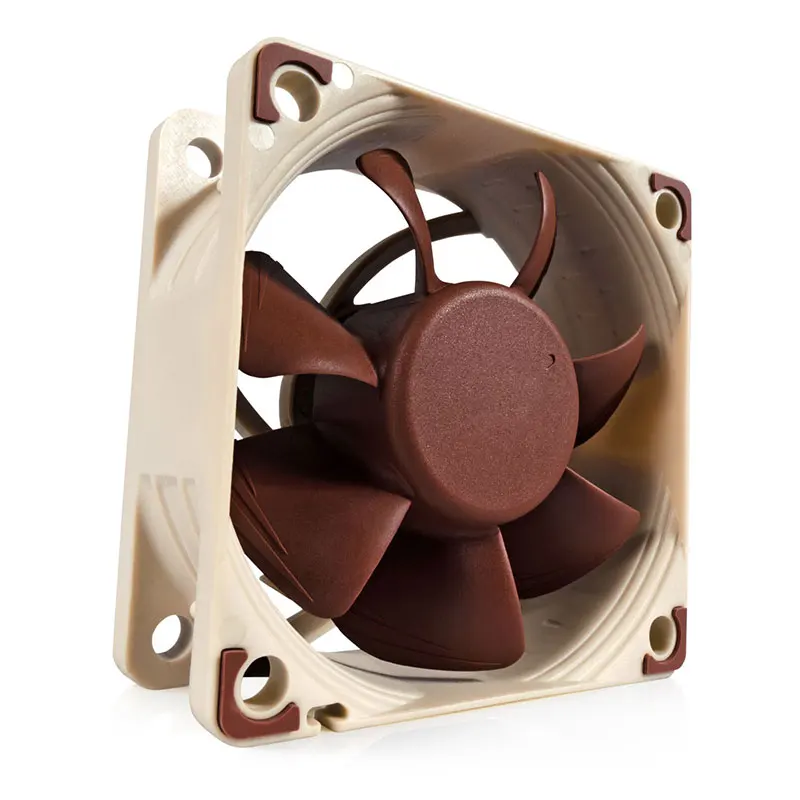 Noctua Nf-a6x25 60x60x25 mm 12v 5v 3pin 4pin Pwm Controle de Temperatura Inteligente Sso Magneticamente Estável Rolamento 6cm Ventilador - Imagem 5
