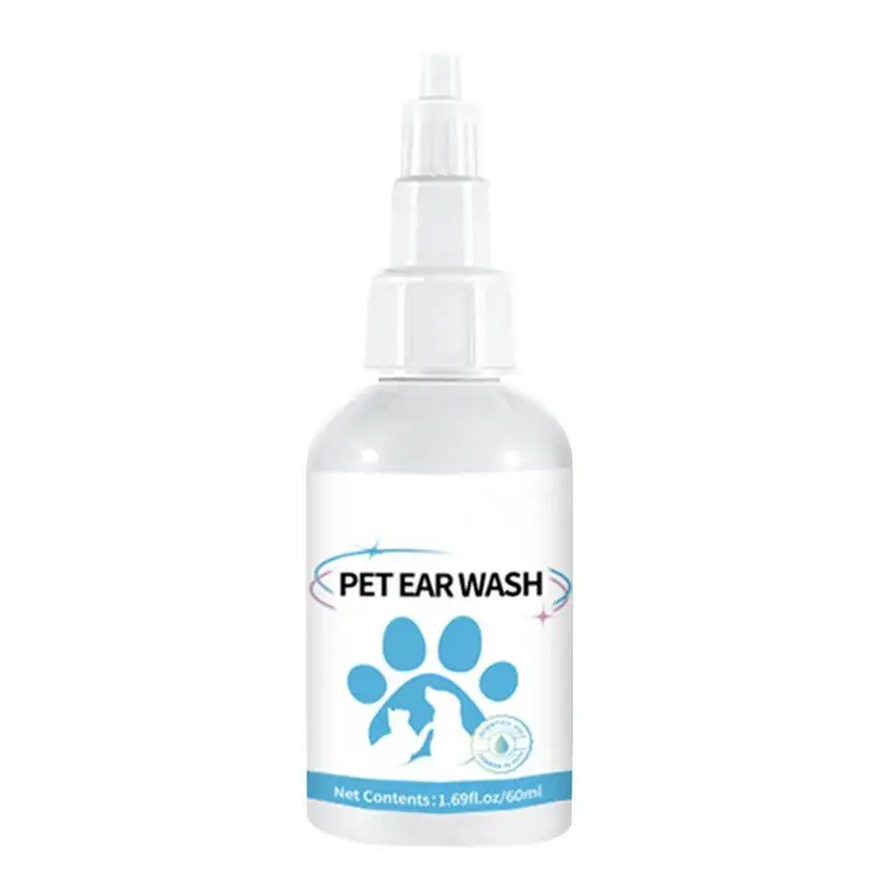 

Pet Ear Drop Cleaner Ear Wash Dirt Removal Pet Ear Cleaner Solution Removes Dirt And Buildup For Pet Grooming Accessories