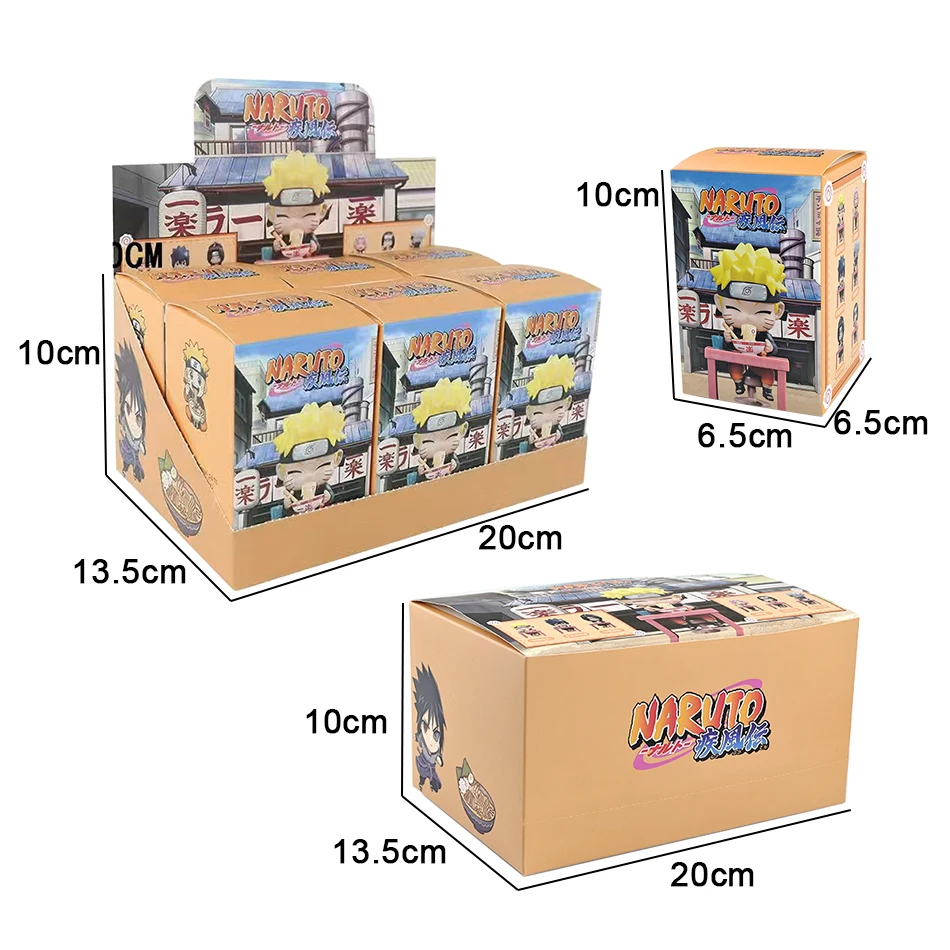 Neu auf Lager: Bandai Naruto Breeze Ramen Lamian Noodles Themen-Blindbox, handgefertigtes Ornament-Geschenk, Naruto Sasuke Modell-Spielzeug – Detail 3