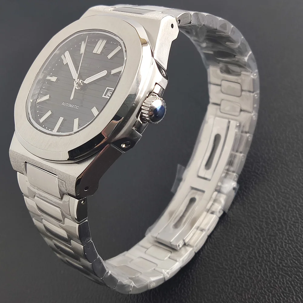  Ʈ ƽ  ð, ̾ ũŻ ¥ ǹ η ƿ Ʈ ̽, 40mm  NH35