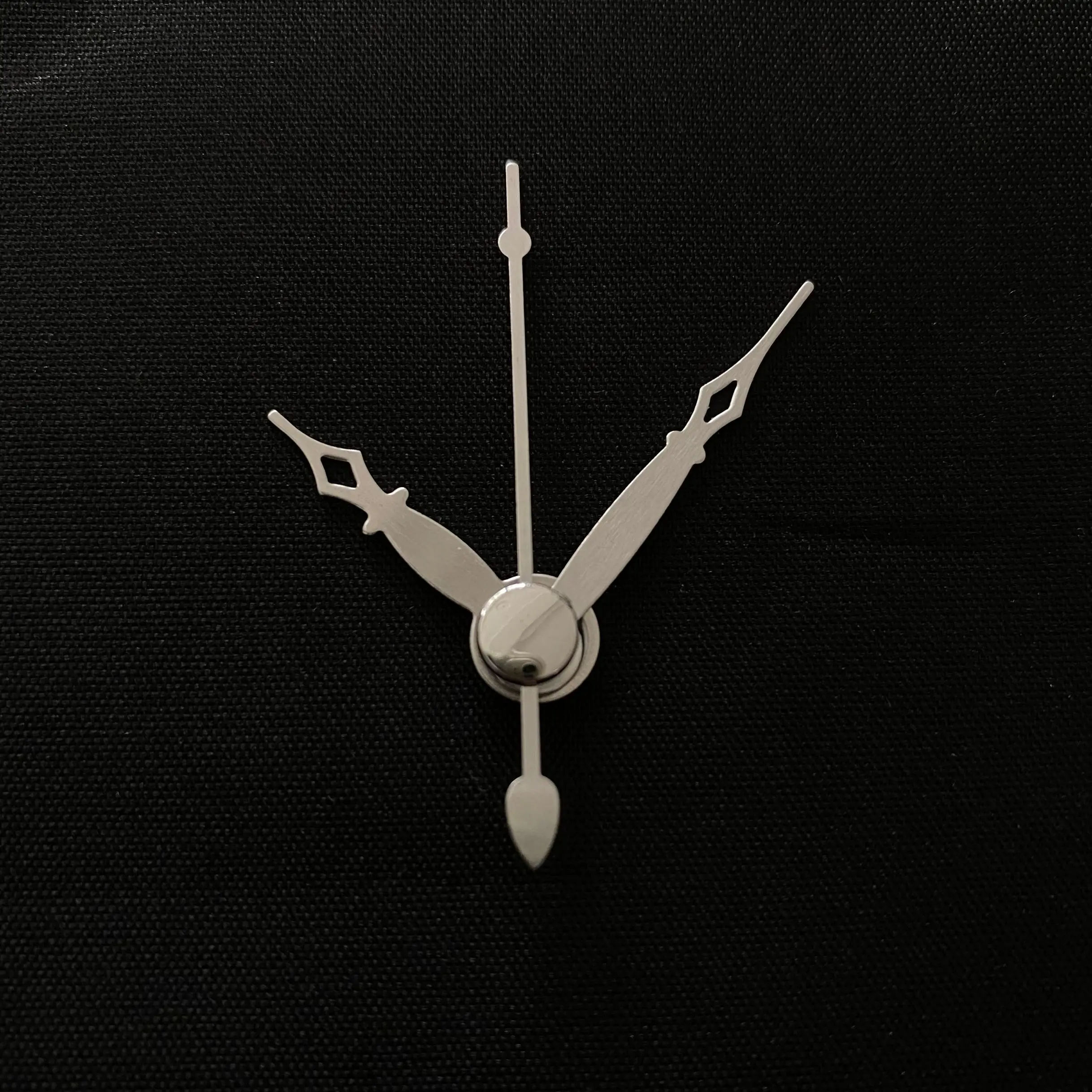 SilverClockHandsKitWallMechanismClockworkWatchDetailHome