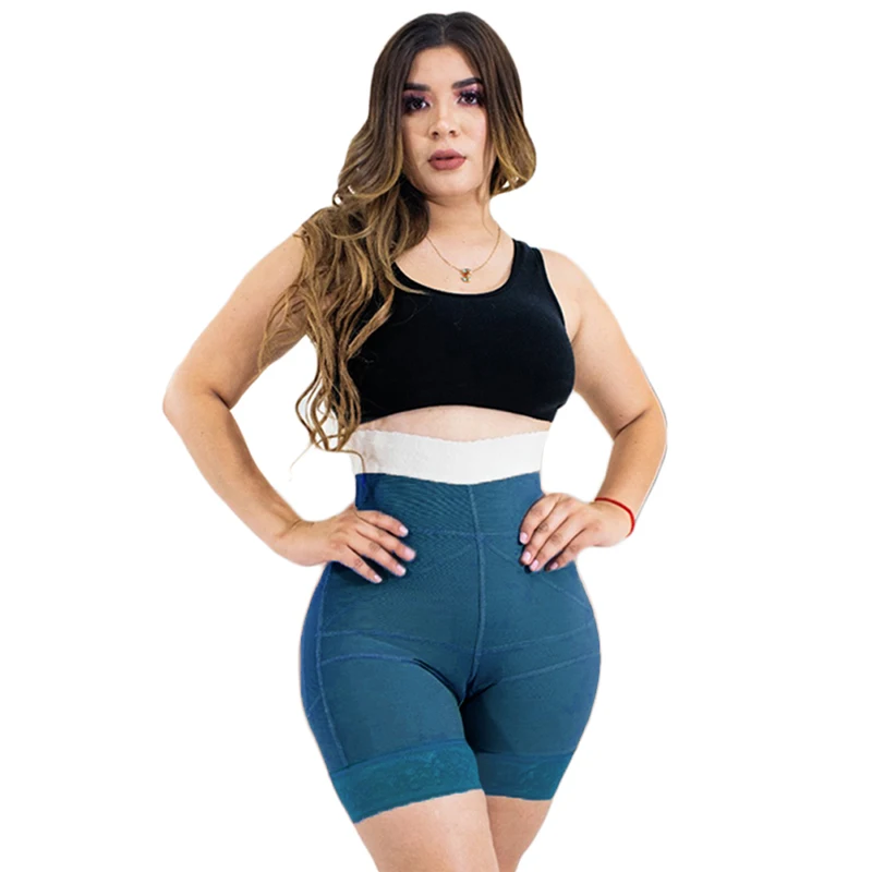 Fajas Colombianas High Waist Butt Lifter Shorts Abdomen Control Leggings Slimming Body Shaper Seamless Underwear