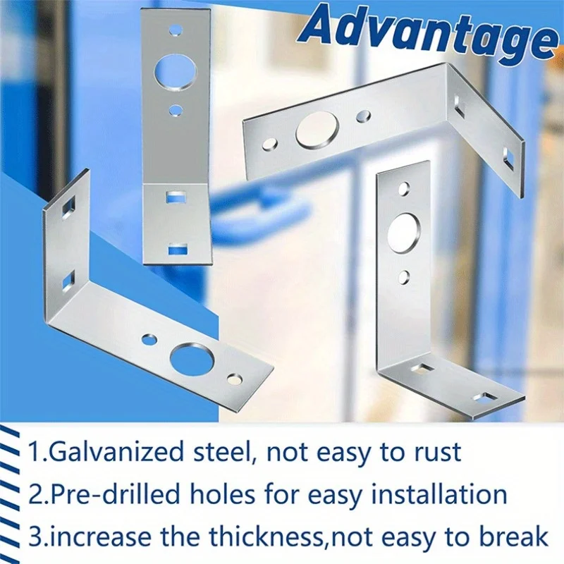 2pcs Metal Trailer Light Bracket L-Shaped Mounting Tail Light Holder for Marine Trailer Tail Lights Accessories Car Accessories