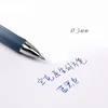 4pcs 0.5mm Doctor Gel Prescription Pen Refill Large Capacity Blue Black Ink Pen Writing Stationery Office School Supplies 4