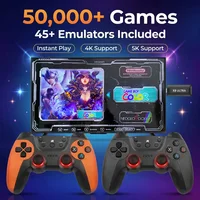 La console de jeux vidéo rétro X8 ULTRA est livrée avec 50 000 jeux préinstallés et des émulateurs PS1/N64/PSP plug-and-play. 1