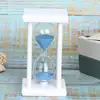 45/60min Clocks Hourglasses Timer Sand Clock Wooden Sandglass Xmas Gift Desktop Ornaments Shower Timer Kitchen School Home Decor 2