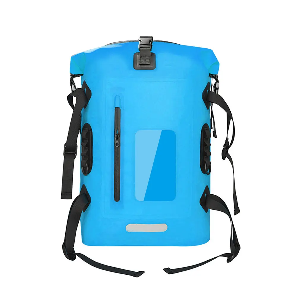 30L wasserdichter Packsack, Schwimmrucksack, Rucksack, Wasser, schwimmender Sack, Sport, Kanu, Kajakfahren, Rafting, Bootfahren, Flusstrekking – Detail 13