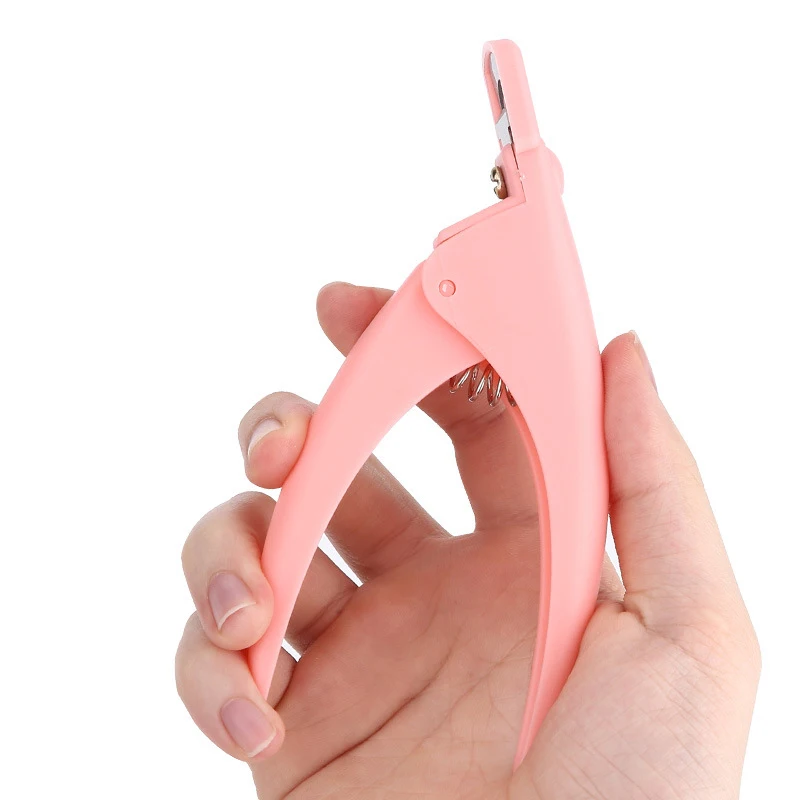 U-Shaped French False Nail Scissors Professional Stainless Steel Head Nail Clipper Acrylic Gel French False Tips nail scissors set nail clipper set manicure nail clipper set nail clippers kit nail clipper nail clippers