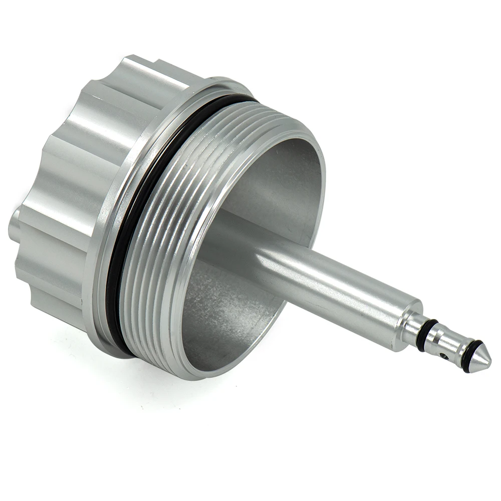 FreeShippingAluminumAdapterFilterCoverCapForOilFilterHousing