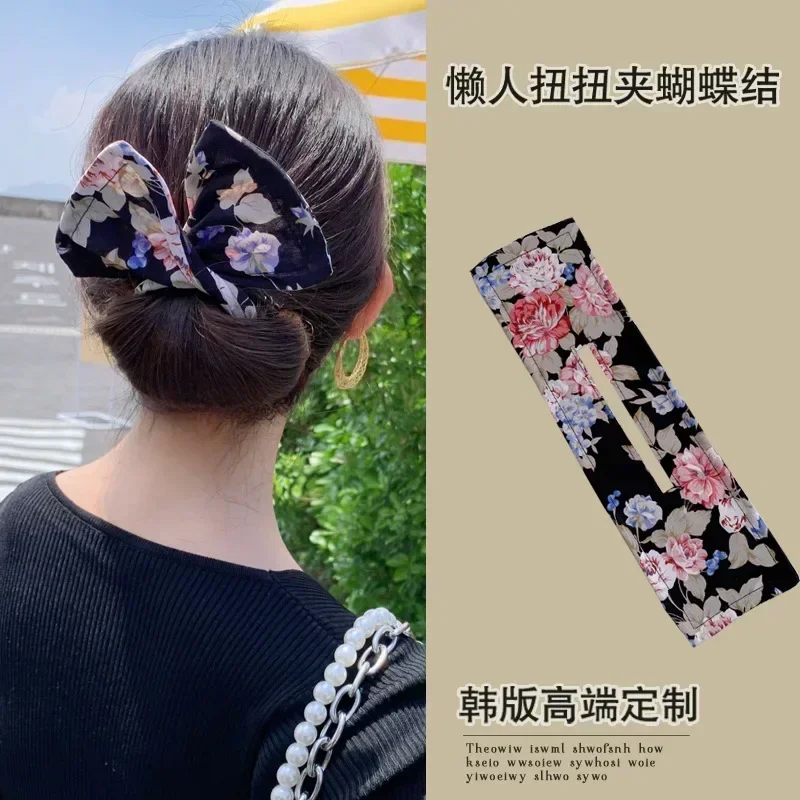 Headband Roller Hair Curler Donut Bun Maker Women's Bow Rabbit Ear Magic Hairstyle Ring Accessories Twisted Lazy Hairpin Tool