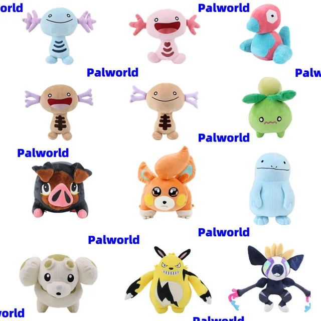 2024 Popular Game Palworld Game Series Peripheral Pillow Toys As A Gift For Fans