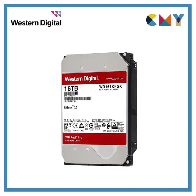 100% Original Western Digital WD Red Pro 16TB 3.5 HDD NAS 100% Original Western Digital WD Red Pro 16TB 3.5 HDD NAS