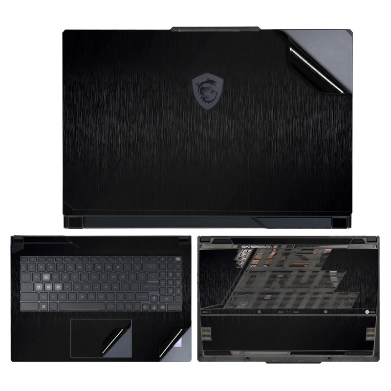 Vinyl Laptop Skin MSI Cyborg 14 15/Bravo 17 C7VF Protective Film MSI Creator M16 B13UDX Top lid+Palmrest+Bottom