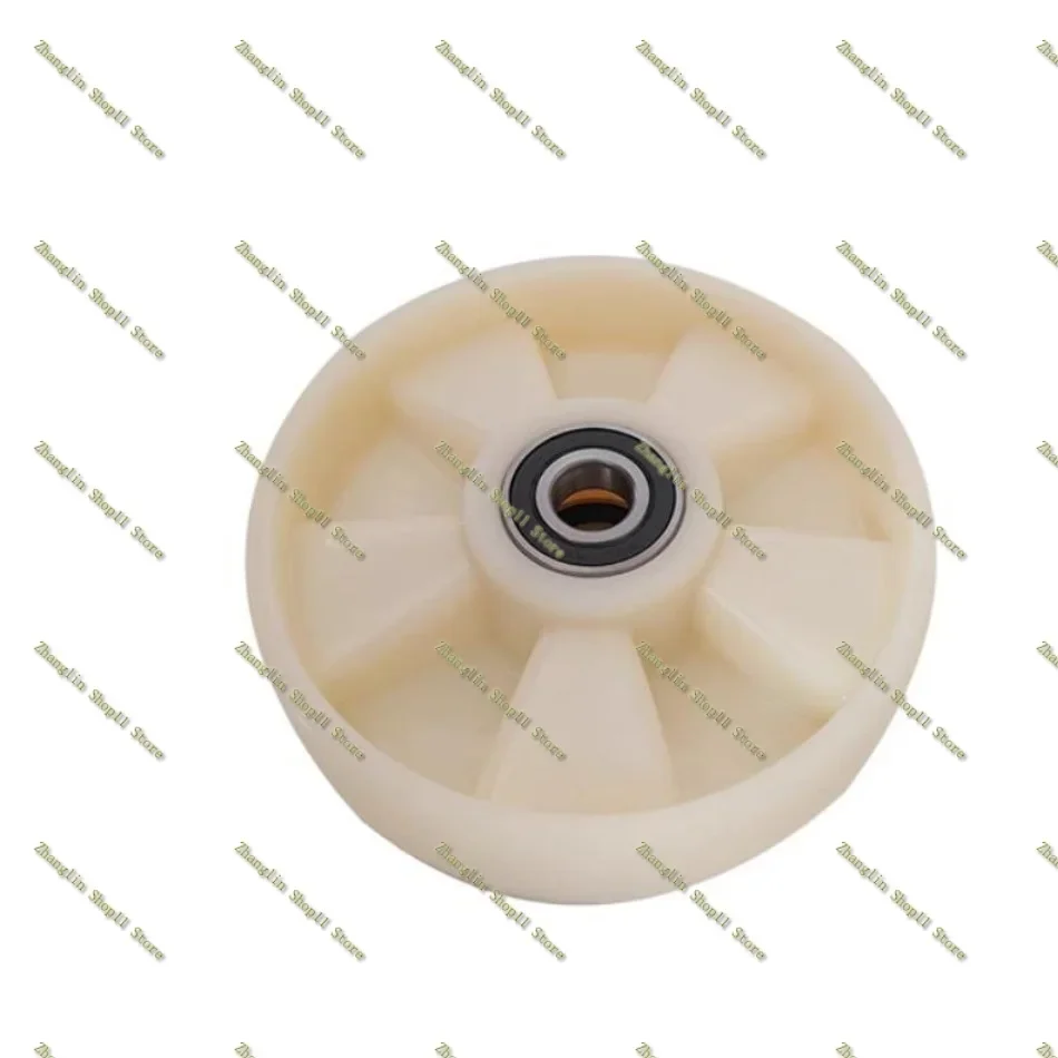 Replacement Caster Wheels,Fork Wheel Bearing Hydraulic Lifting and Handling Wheels Polyurethane Nylon Wheel